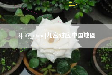 潜江九宫对应中国地图