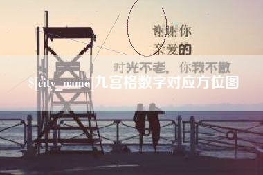 潜江九宫格数字对应方位图
