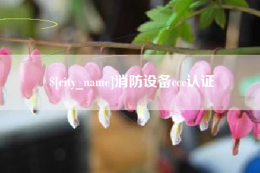 潜江消防设备ccc认证