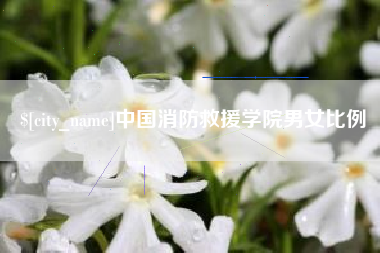 潜江中国消防救援学院男女比例