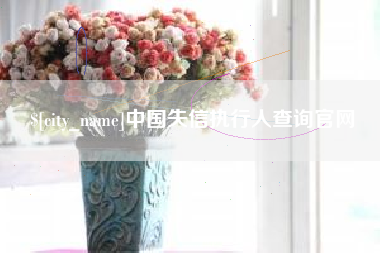 潜江中国失信执行人查询官网