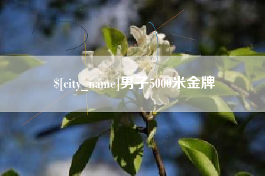 潜江男子5000米金牌