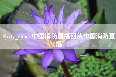 潜江中国消防直播回放中国消防直播